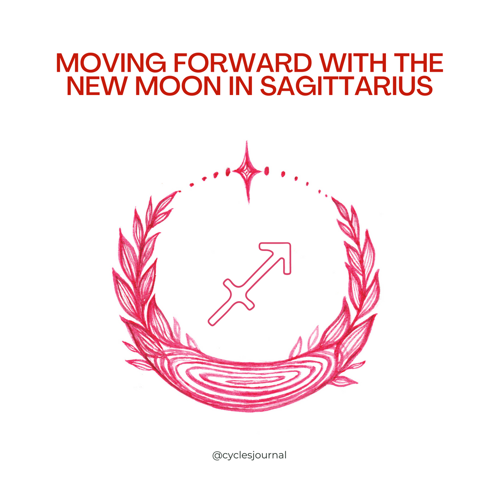 Moving forward with the New Moon in Sagittarius
