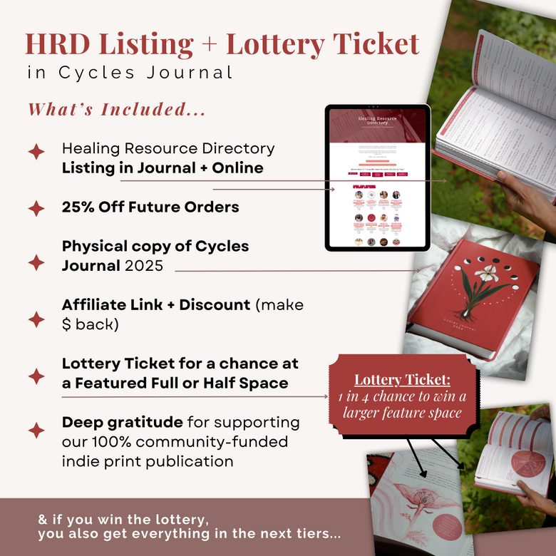 Guaranteed 2025 Directory In-Journal (HRD) Listing + Lottery Ticket Chance to Win a Larger Feature