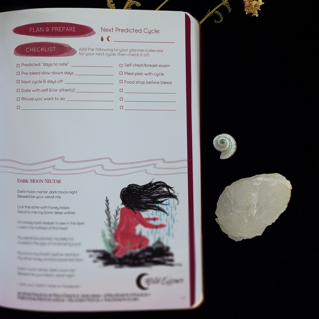 Guaranteed Half Moon 2024 Sponsor {HRD Listing + 1/2 Page Feature} - Cycles Journal – Healing Tools for Witches, Women & Womb-Holders
