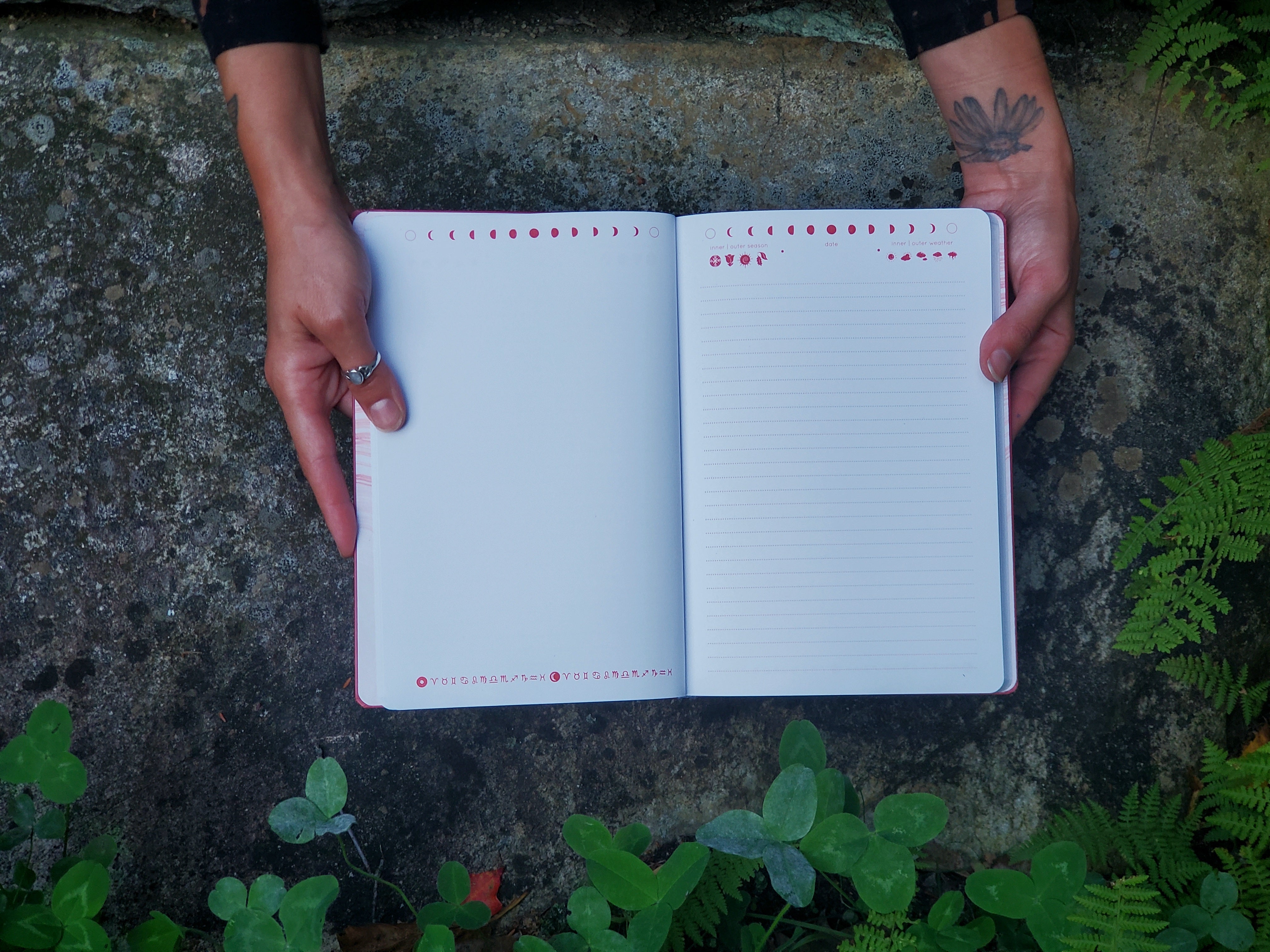 Cycles Notebook – A Blank & Lined Tracking Journal for Expansion - Cycles Journal – Healing Tools for Witches, Women & Womb-Holders