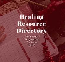 Load image into Gallery viewer, Listing in the Online Healing Resource Directory – 6 Month Online Only HRD Virtual Sponsor - Cycles Journal – Healing Tools for Witches, Women &amp; Womb-Holders
