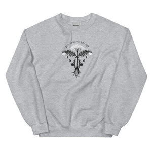 Fundraiser: Pro-Choice Unisex Sweatshirt - Cycles Journal – Healing Tools for Witches, Women & Womb-Holders